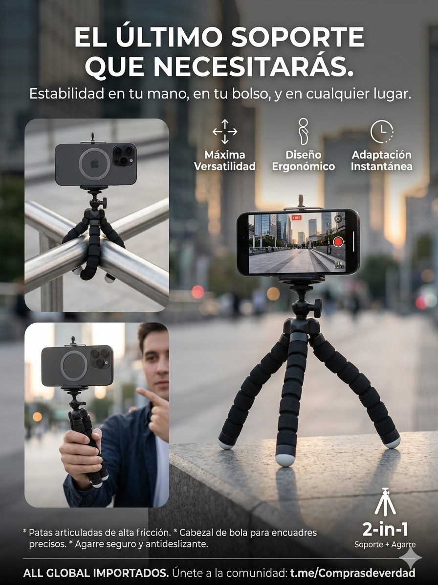 MINI TRIPODE PORTATIL