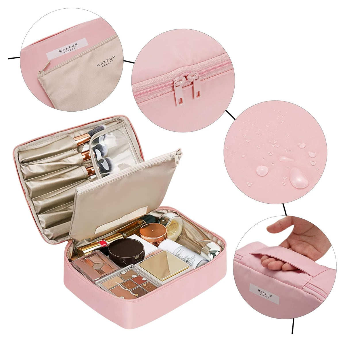 Cosmetiquera Makeup 2en1