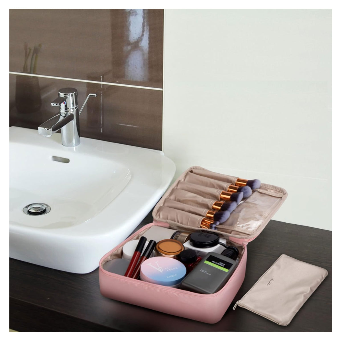 Cosmetiquera Makeup 2en1