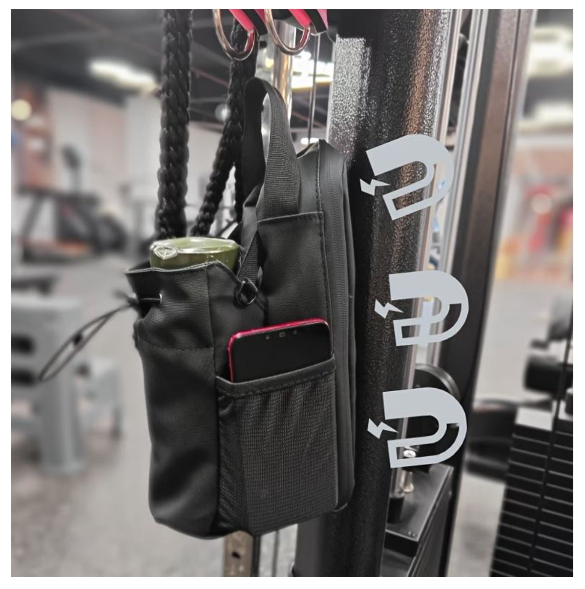 Bolso Magnético para Gimnasio