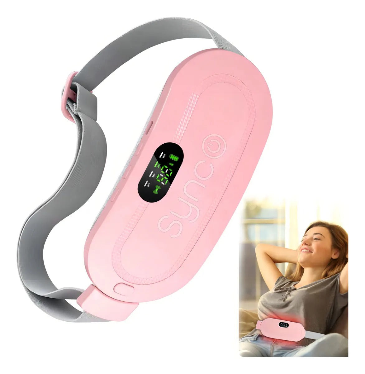 Cinturon Electrico Para Colicos Menstrual