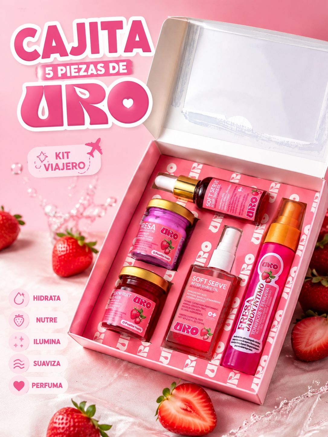 💖KIT VIAJERO URO💖