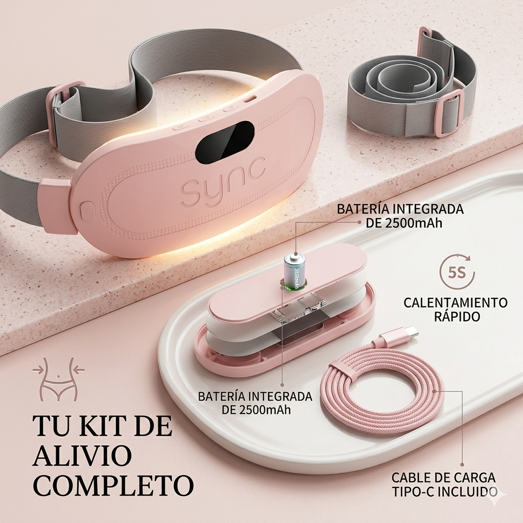 Cinturon Electrico Para Colicos Menstrual