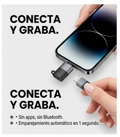 Micrófono K9 Inalámbrico 2en1