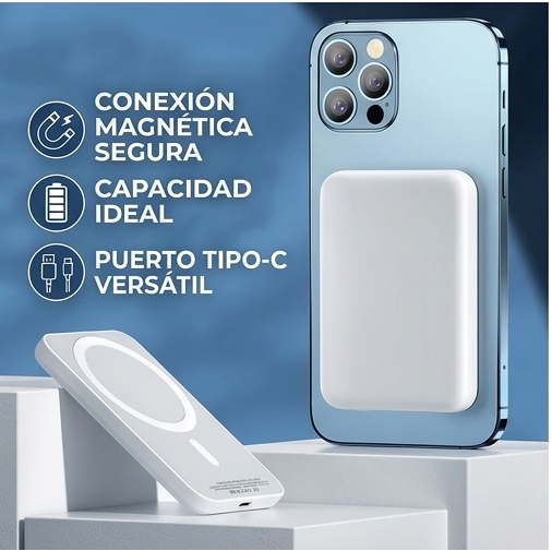 Power Bank Magnética con tecnología MagSafe