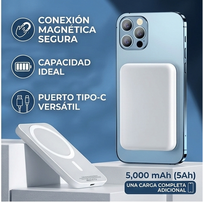 Power Bank Magnética con tecnología MagSafe