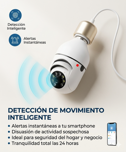CAMARA BOMBILLO 360 WiFI