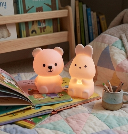 Mini lampara oso-conejo