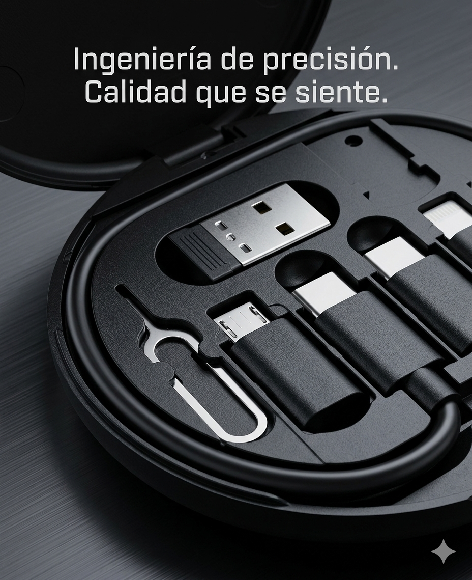 Cargador POWERTRIP 3en1